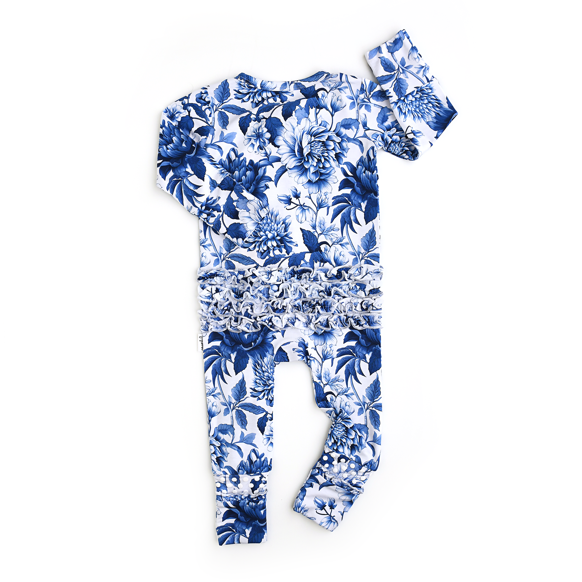 Hattie Ruffle Zip Bamboo Sleeper