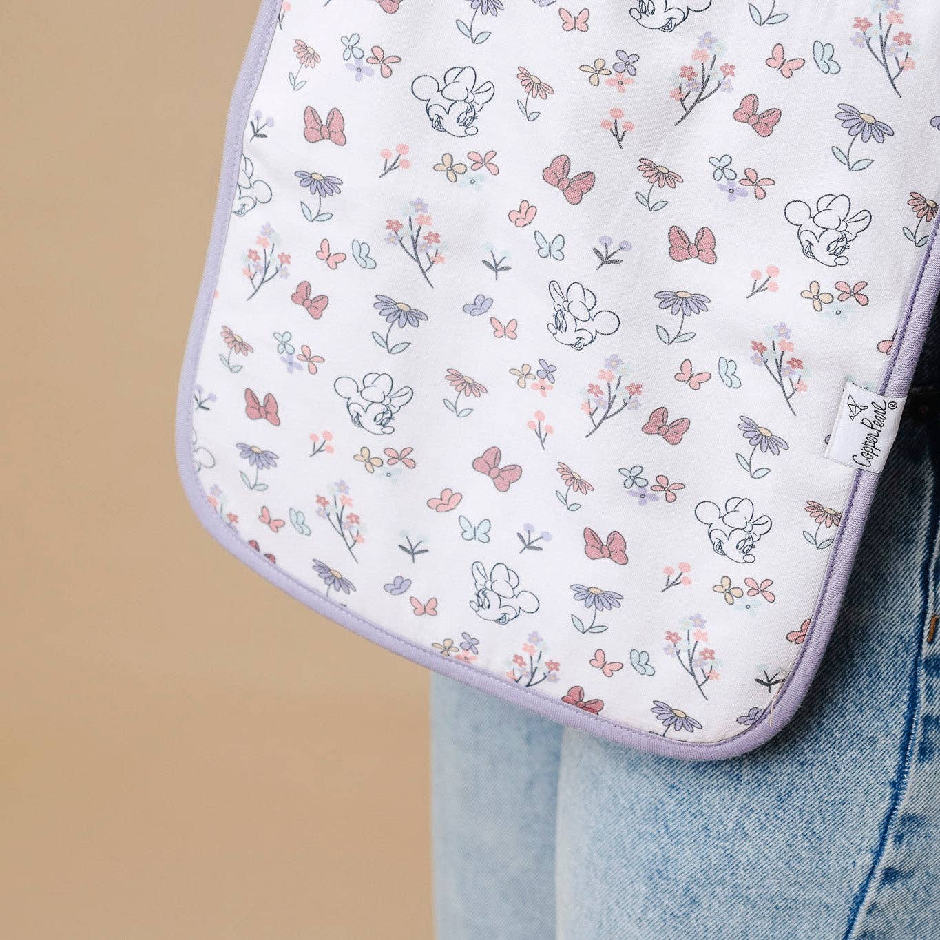Burp Cloths - Minnie Mouse