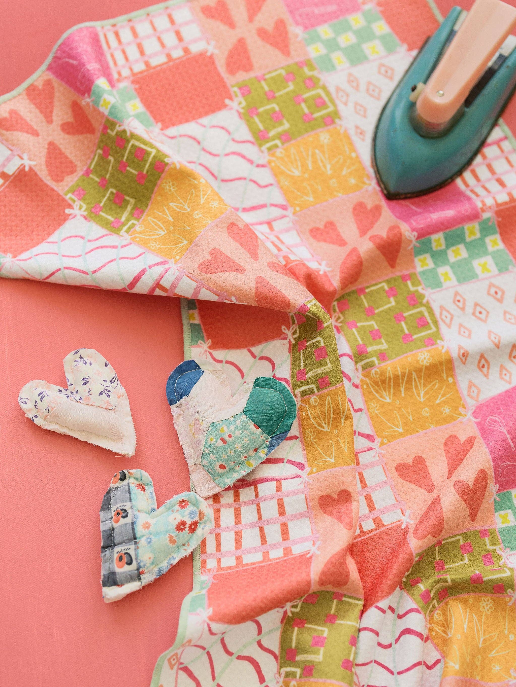 Comfort Quilt Waffle Towel Tea Towel