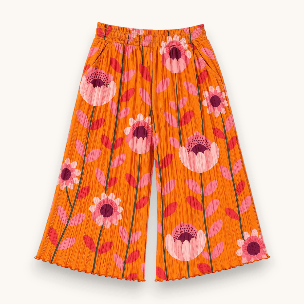 Wide Leg Pant | Flower Power