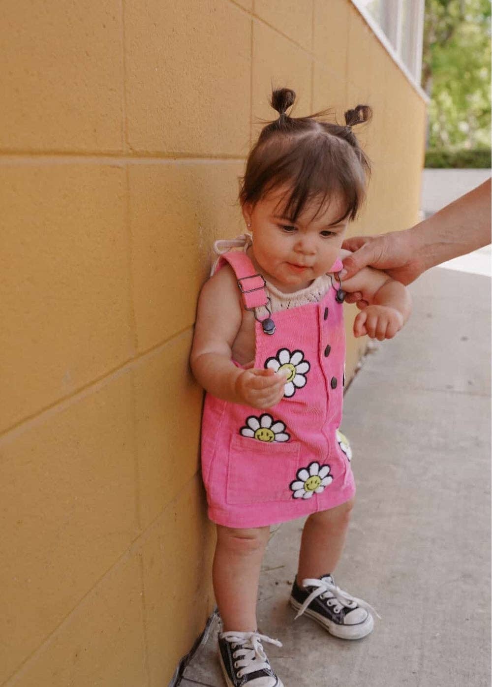 Little Bloomer Corduroy Dress | Pink