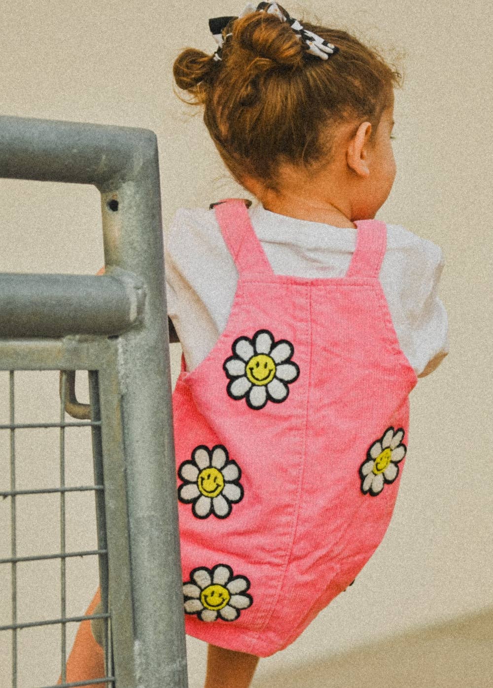 Little Bloomer Corduroy Dress | Pink