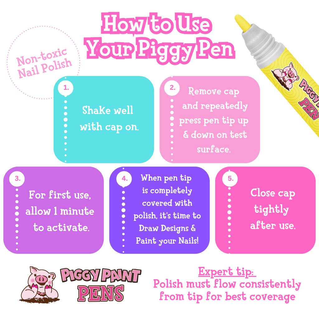 Piggy Paint Pen | Yippee Yellow
