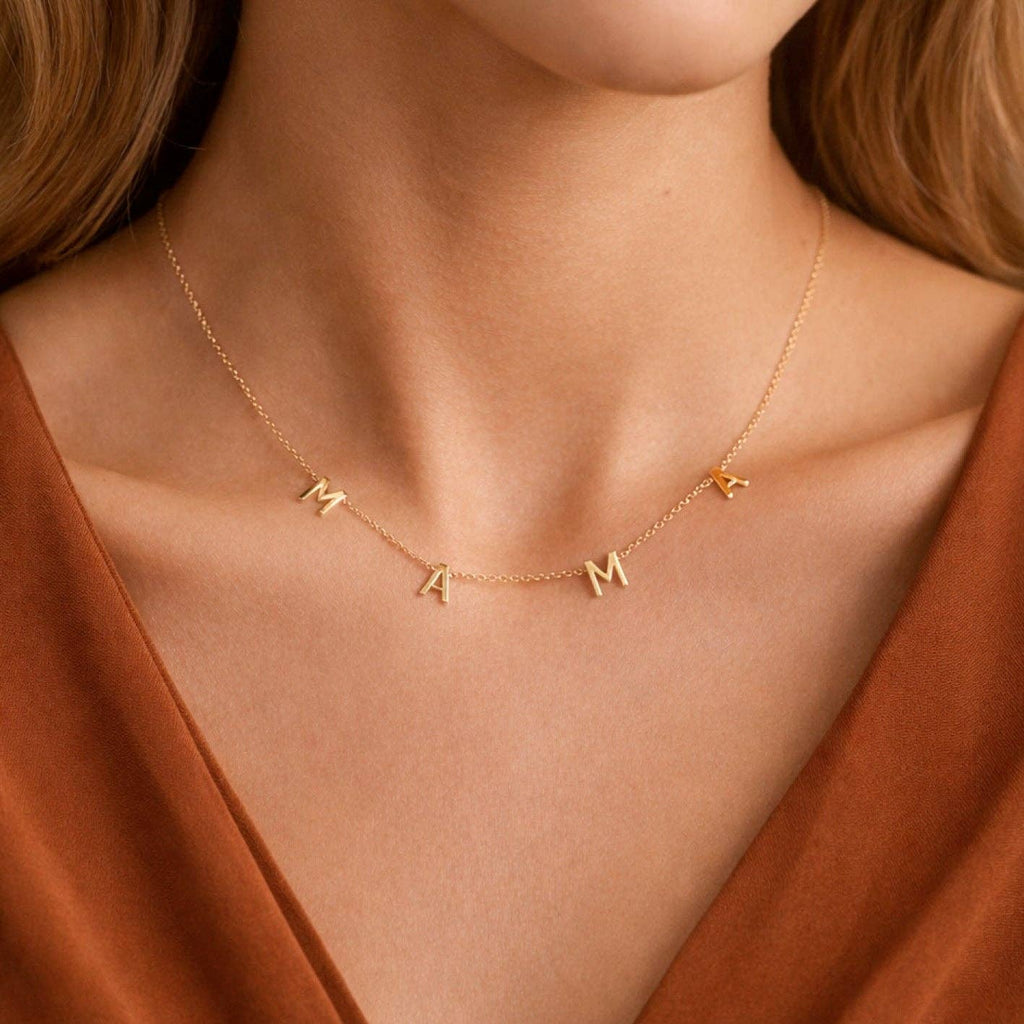 Mama Necklace | 18K Gold Plated