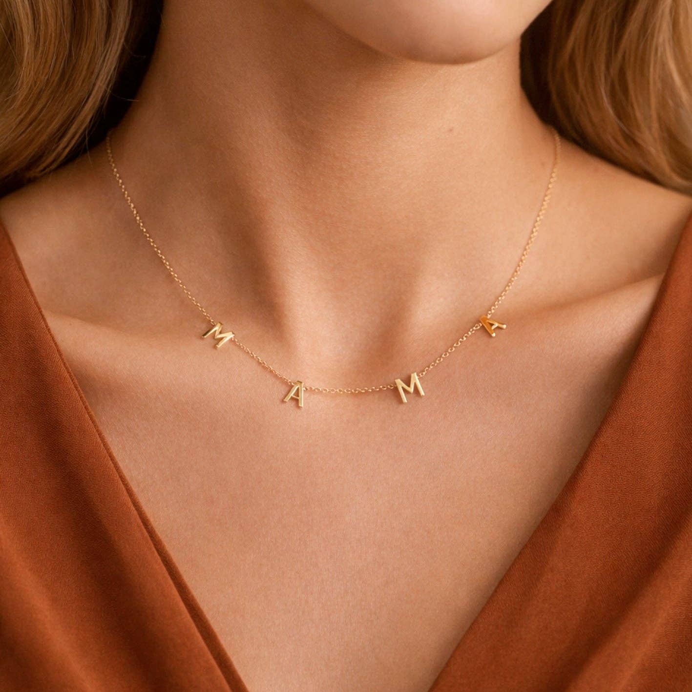 Mama Necklace | 18K Gold Plated