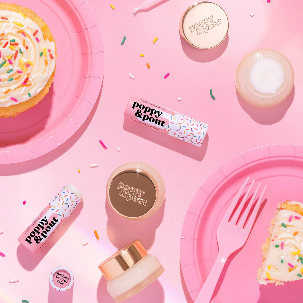 Lip Care Duo | Birthday Confetti Cake