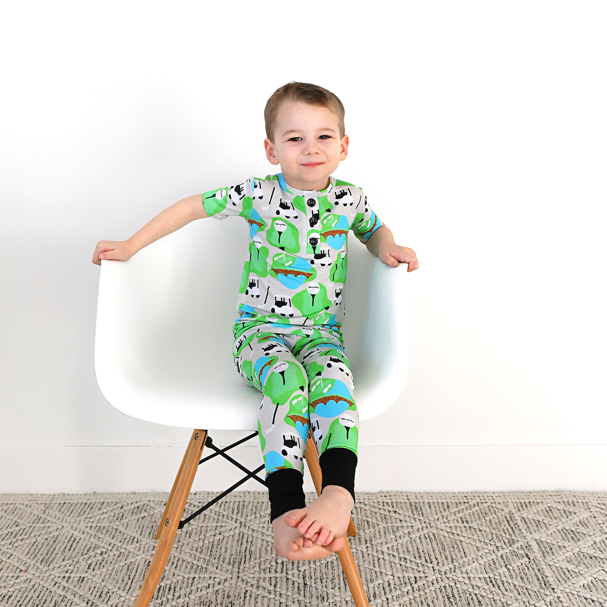 Ryder Golf Two Piece Bamboo Sleep Set