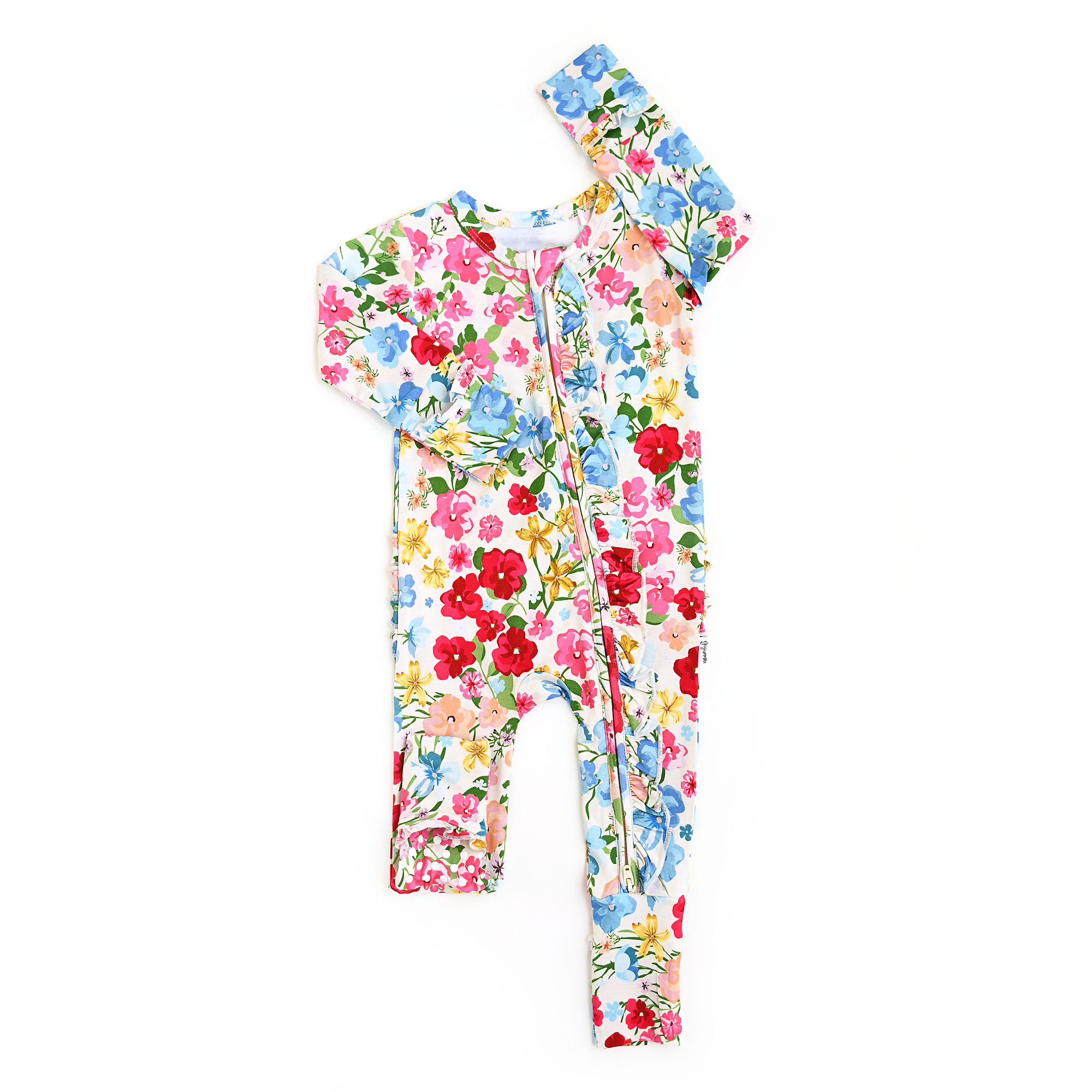 Kaylee Ruffle Zip Sleeper