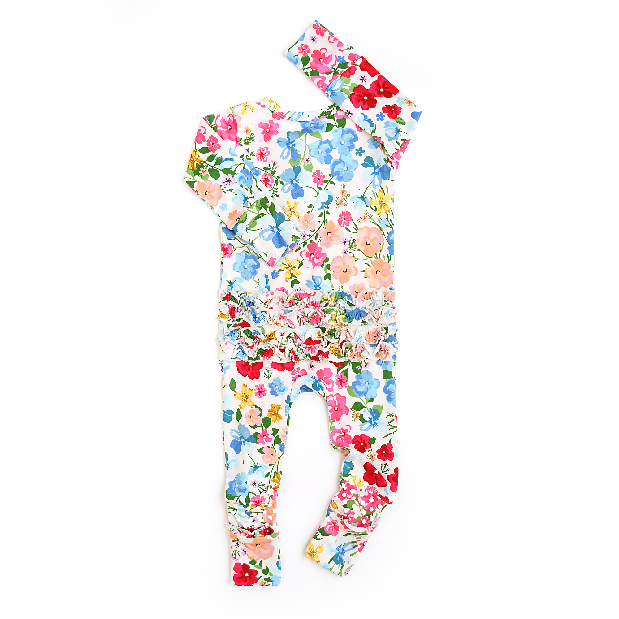 Kaylee Ruffle Zip Sleeper