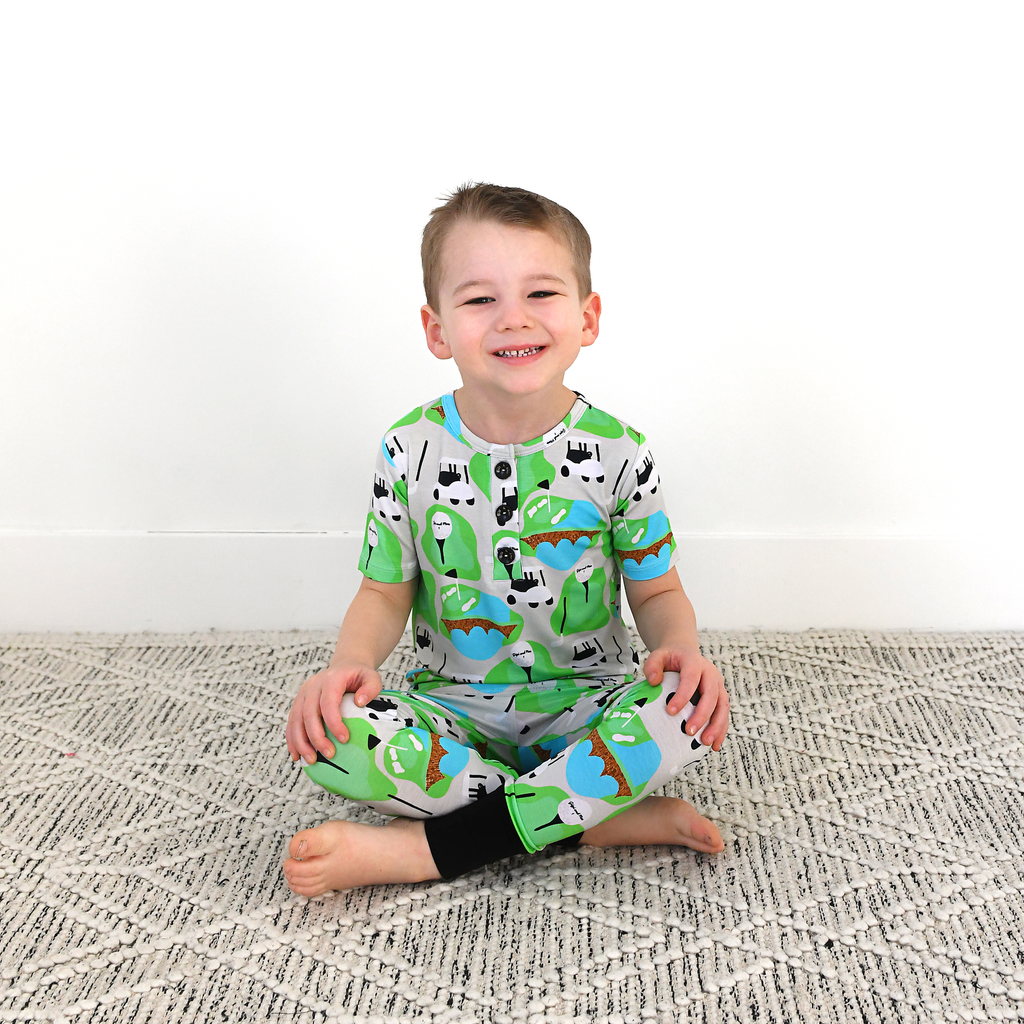 Ryder Golf Two Piece Bamboo Sleep Set