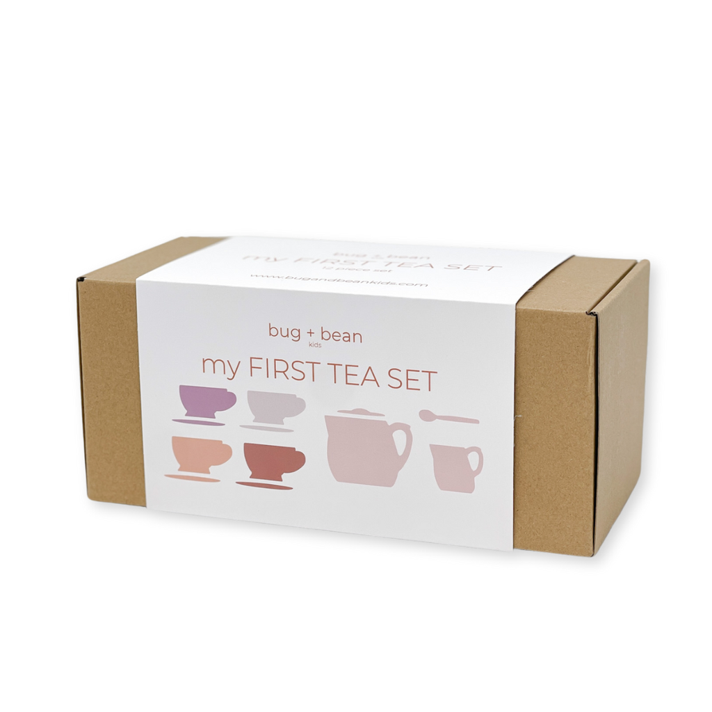 Silicone Tea Set - Petal | Kids Pretend Playset