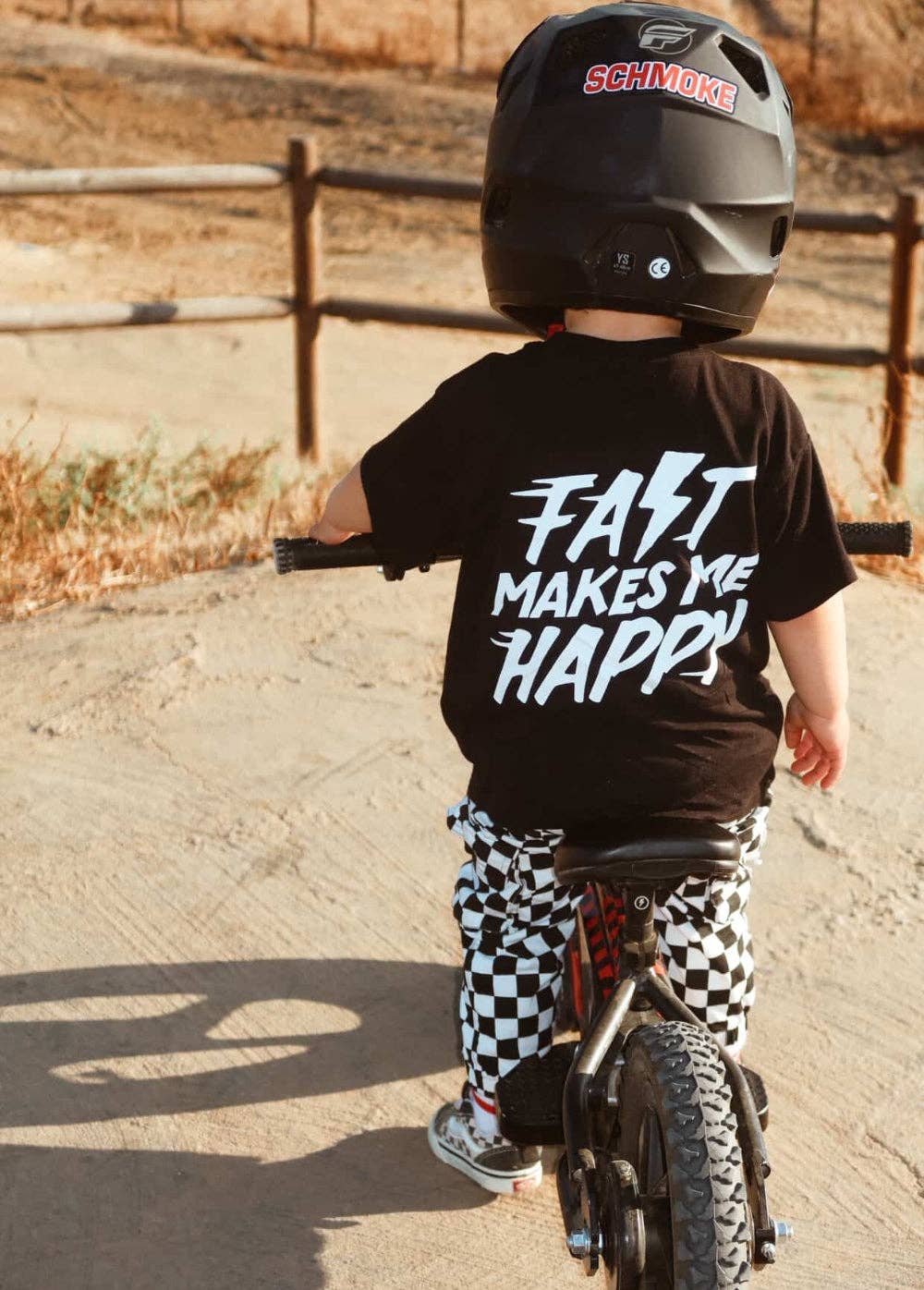Fast Makes Me Happy Tee | Black