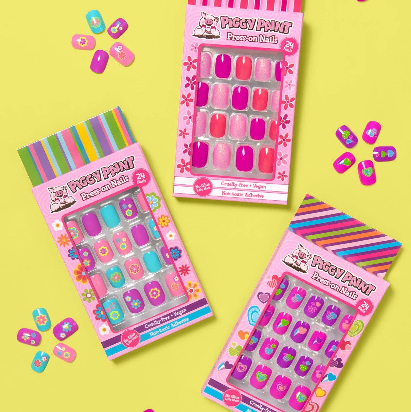 Press-on Nails  | Happy Hearts