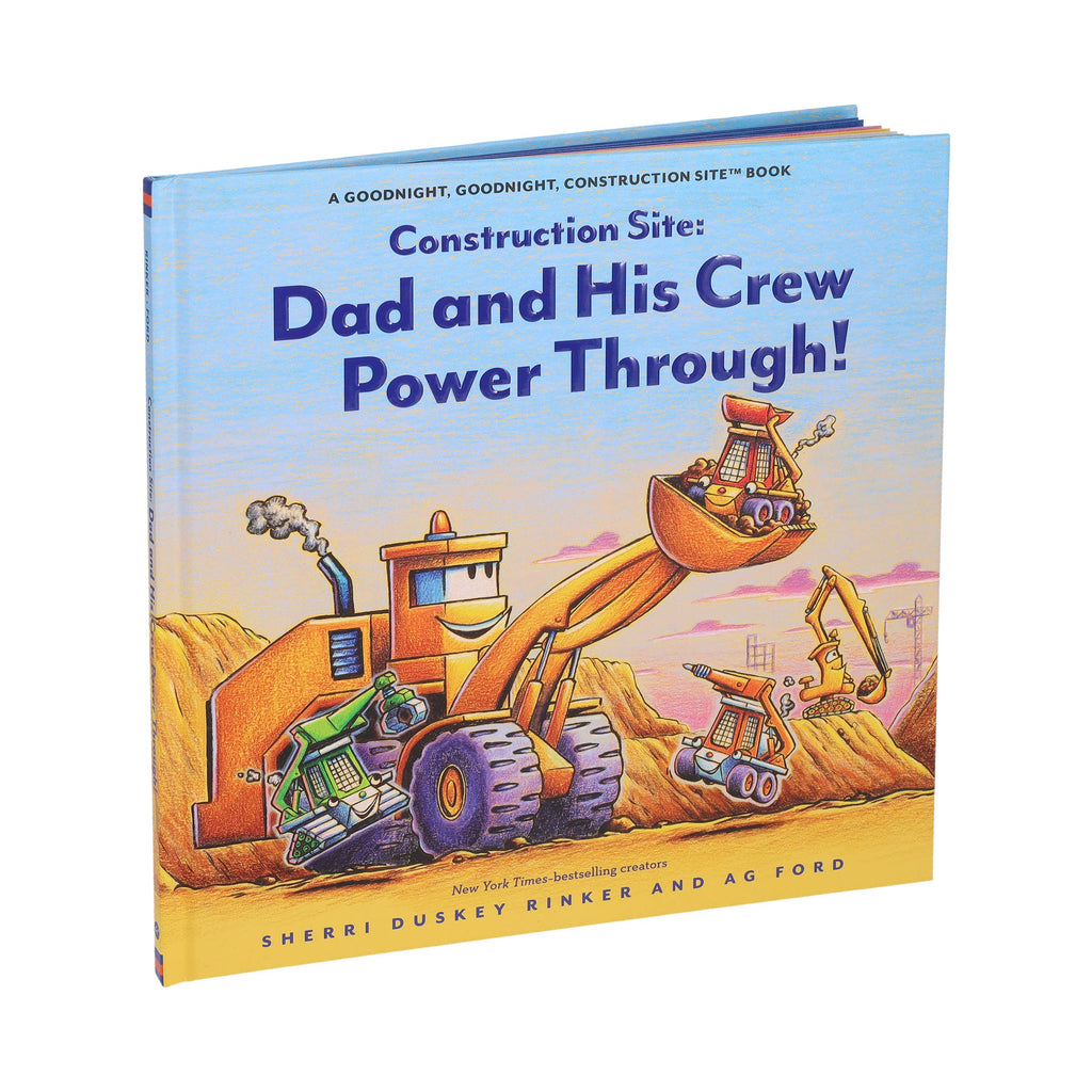 Construction Site: Dad and His Crew Power Through!