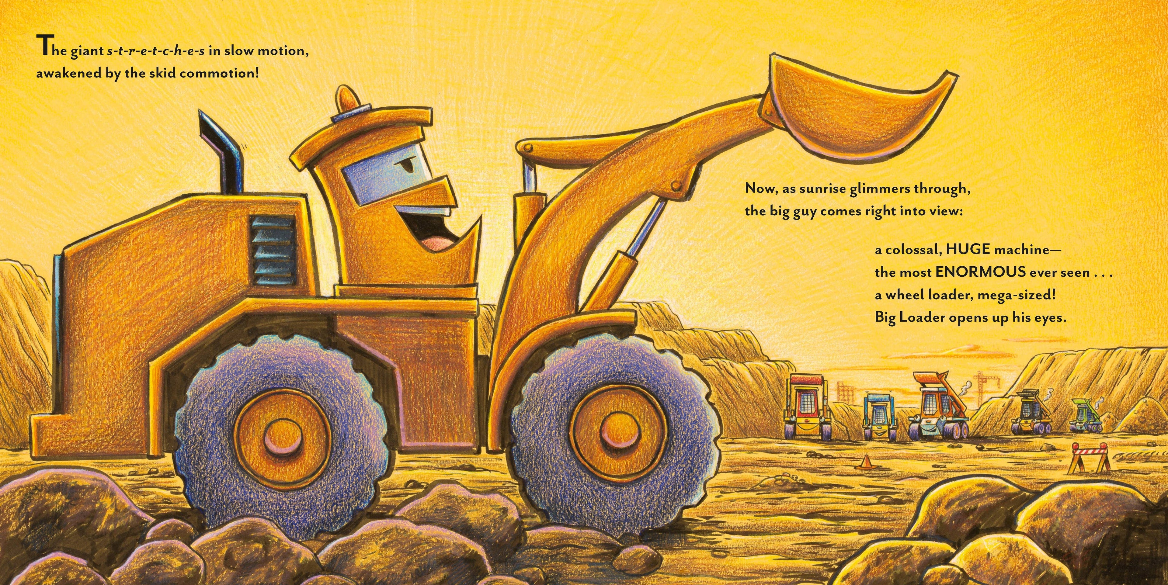 Construction Site: Dad and His Crew Power Through!