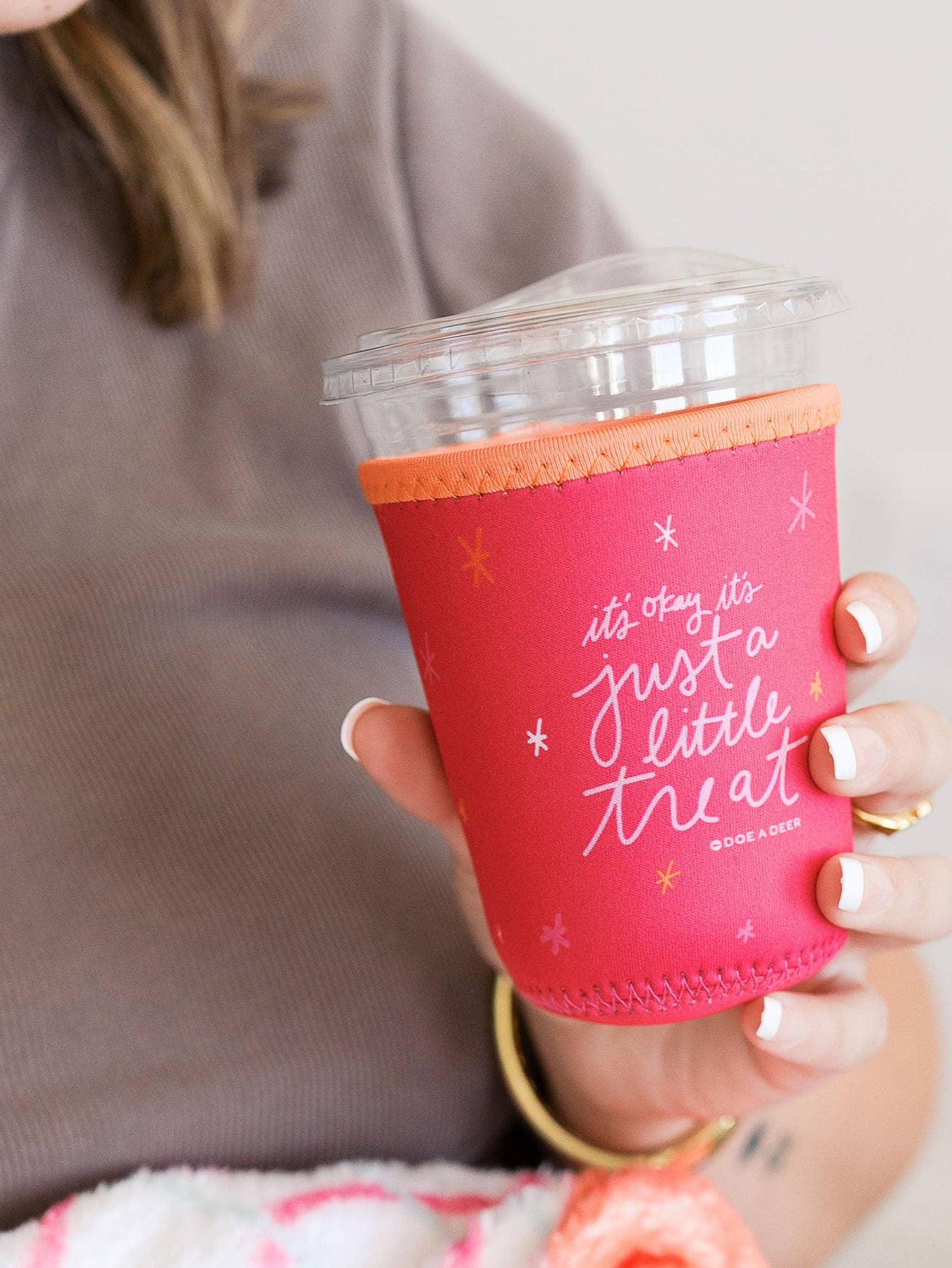 Just A Little Treat Drink Sleeve
