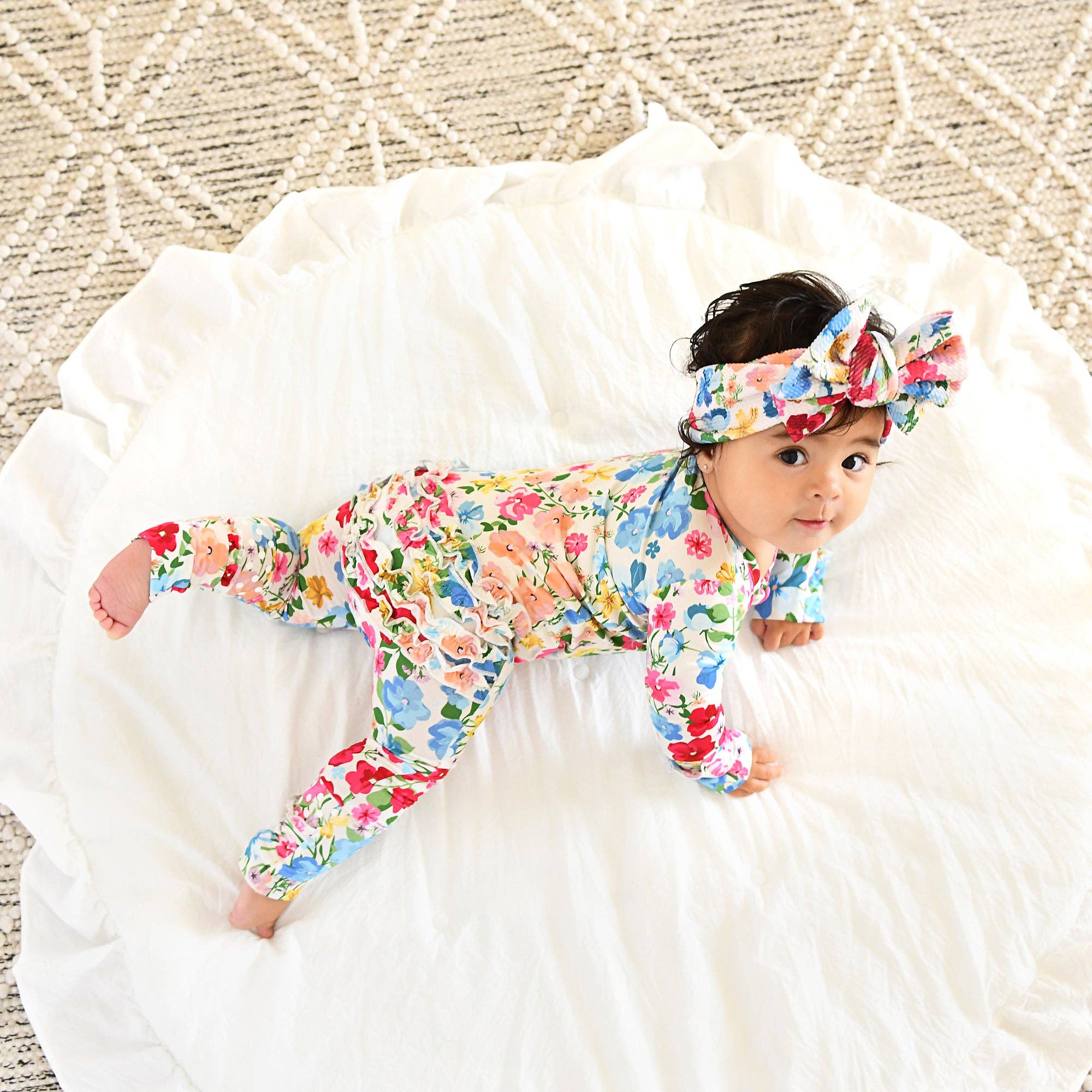 Kaylee Ruffle Zip Sleeper