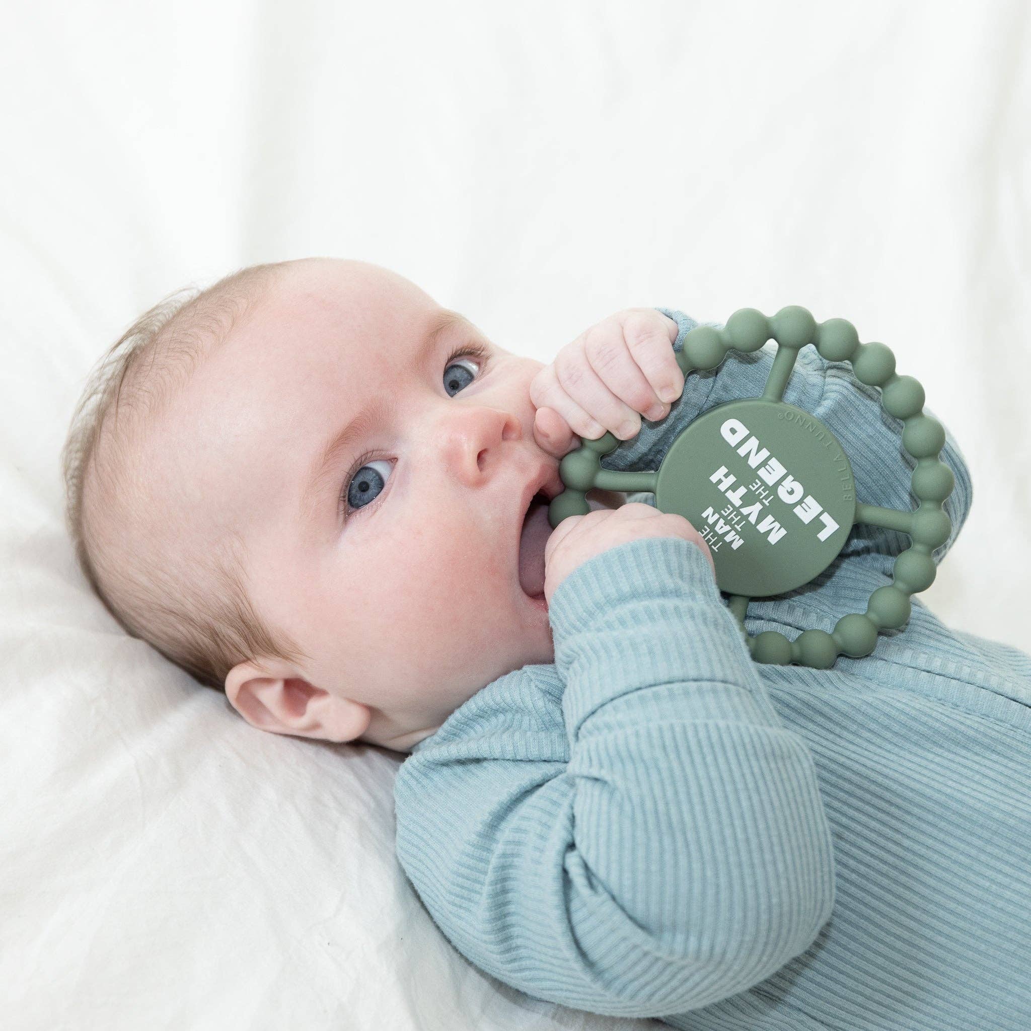 Man Myth Legend Happy Teether