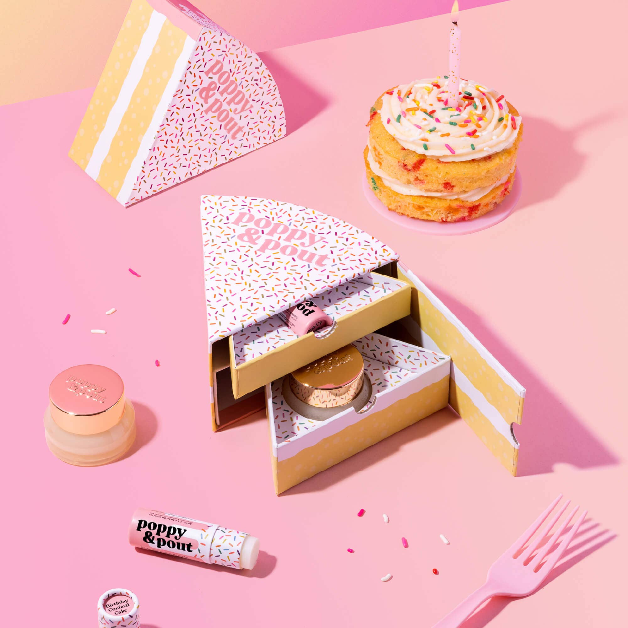 Lip Care Duo | Birthday Confetti Cake