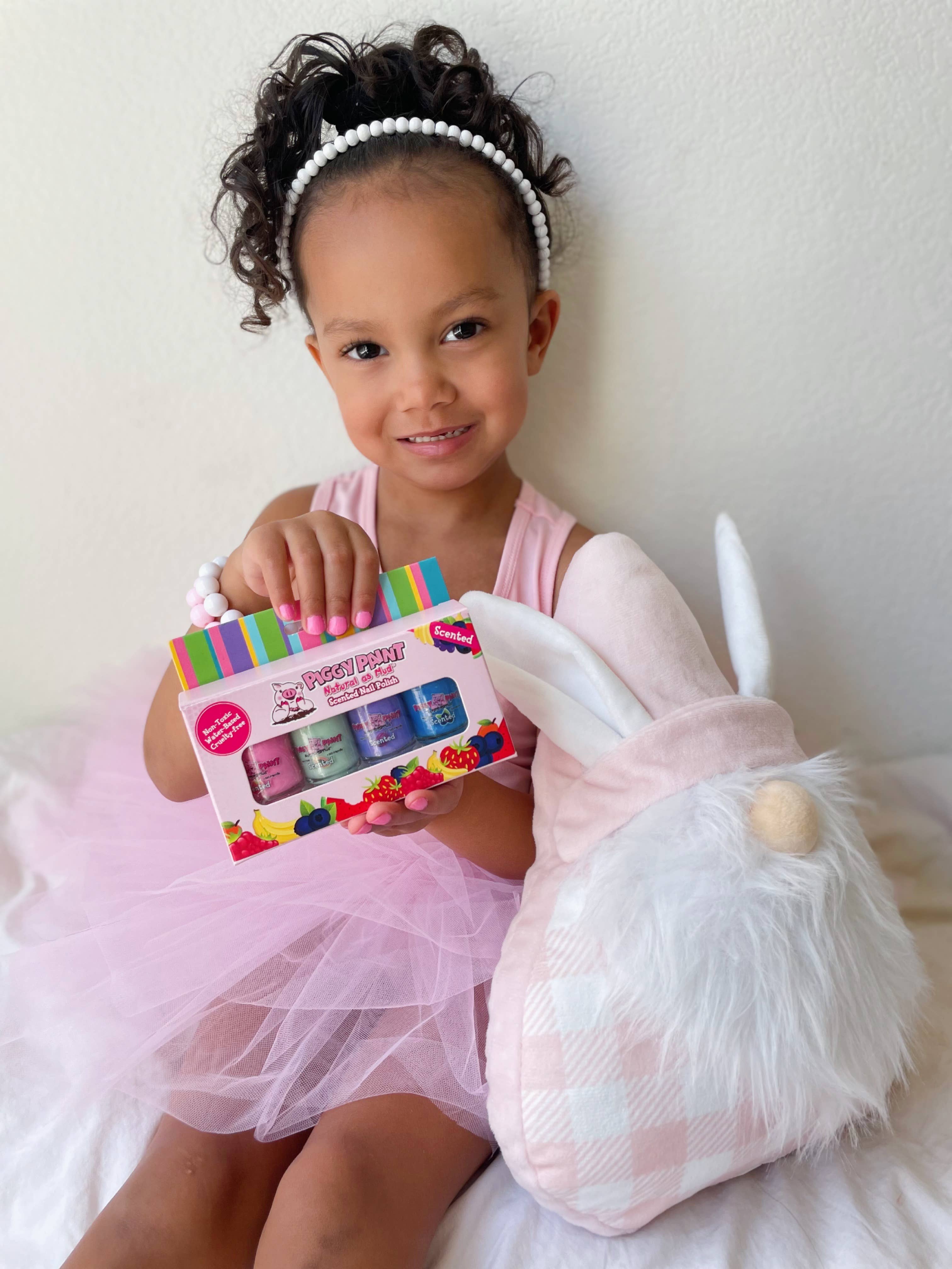 Scented Fruit Fairy Set Non-Toxic Kids Nail Polish