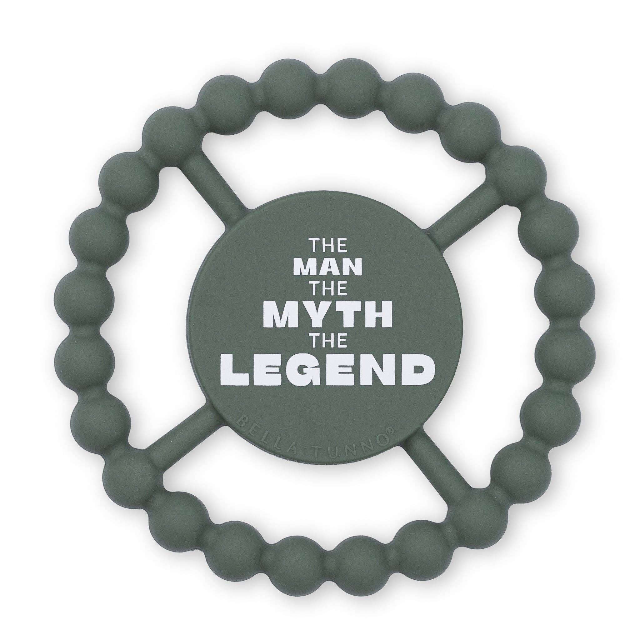 Man Myth Legend Happy Teether
