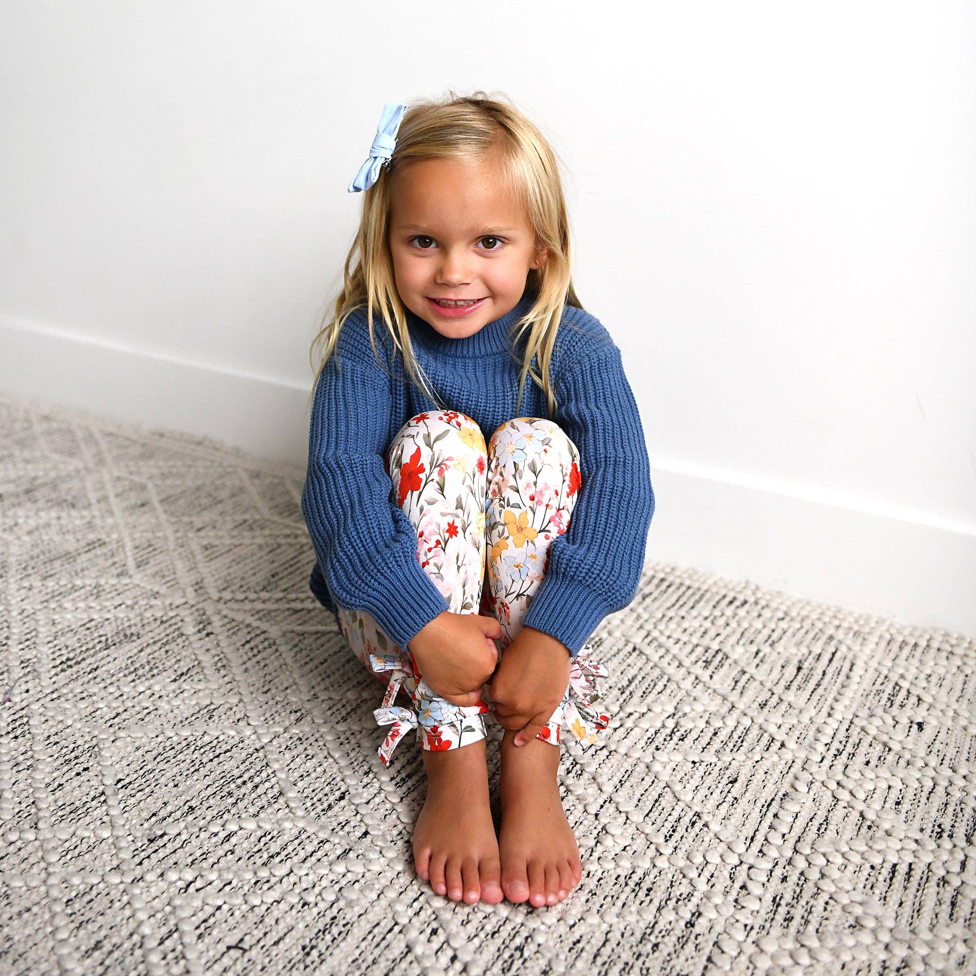Knitted Sweater | Steel Blue