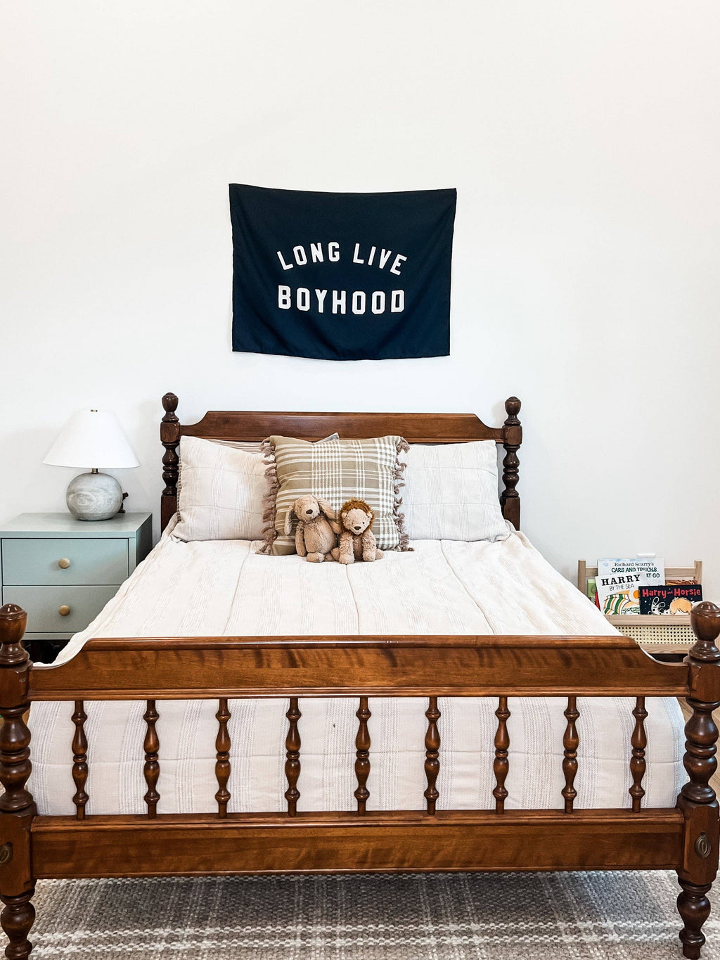 Long Live Boyhood Banner: Original: 26x36"