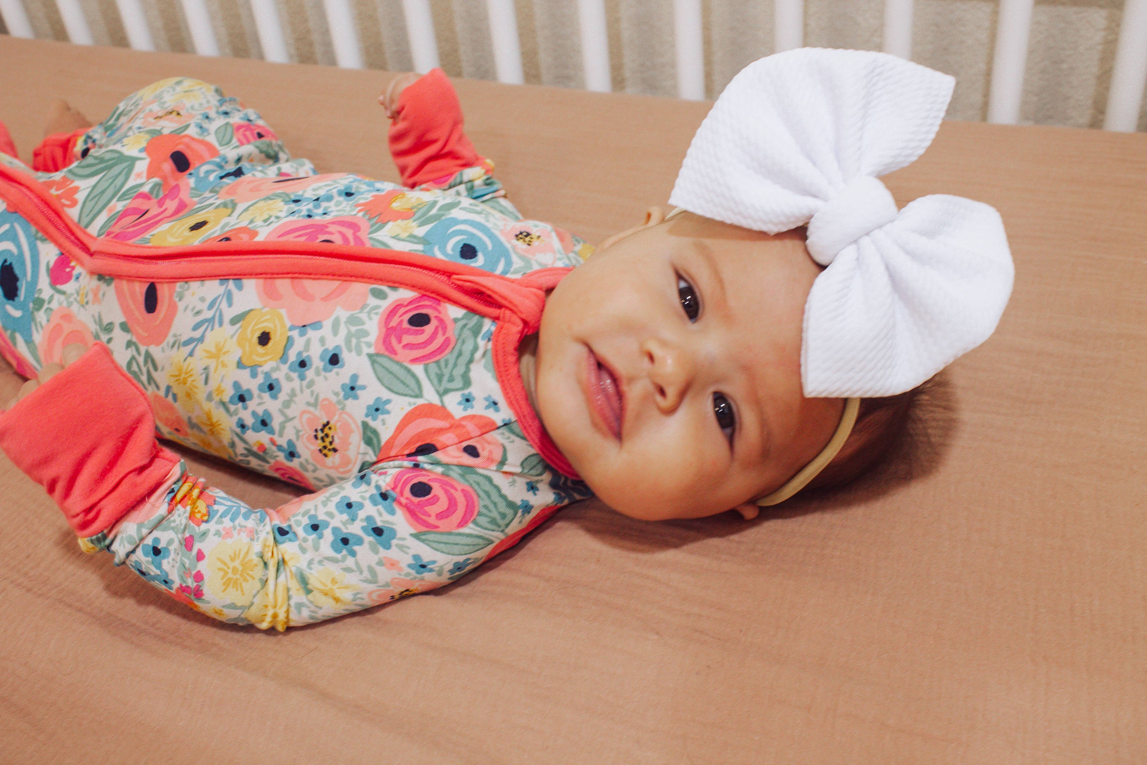 Oversize Bow Headband | White