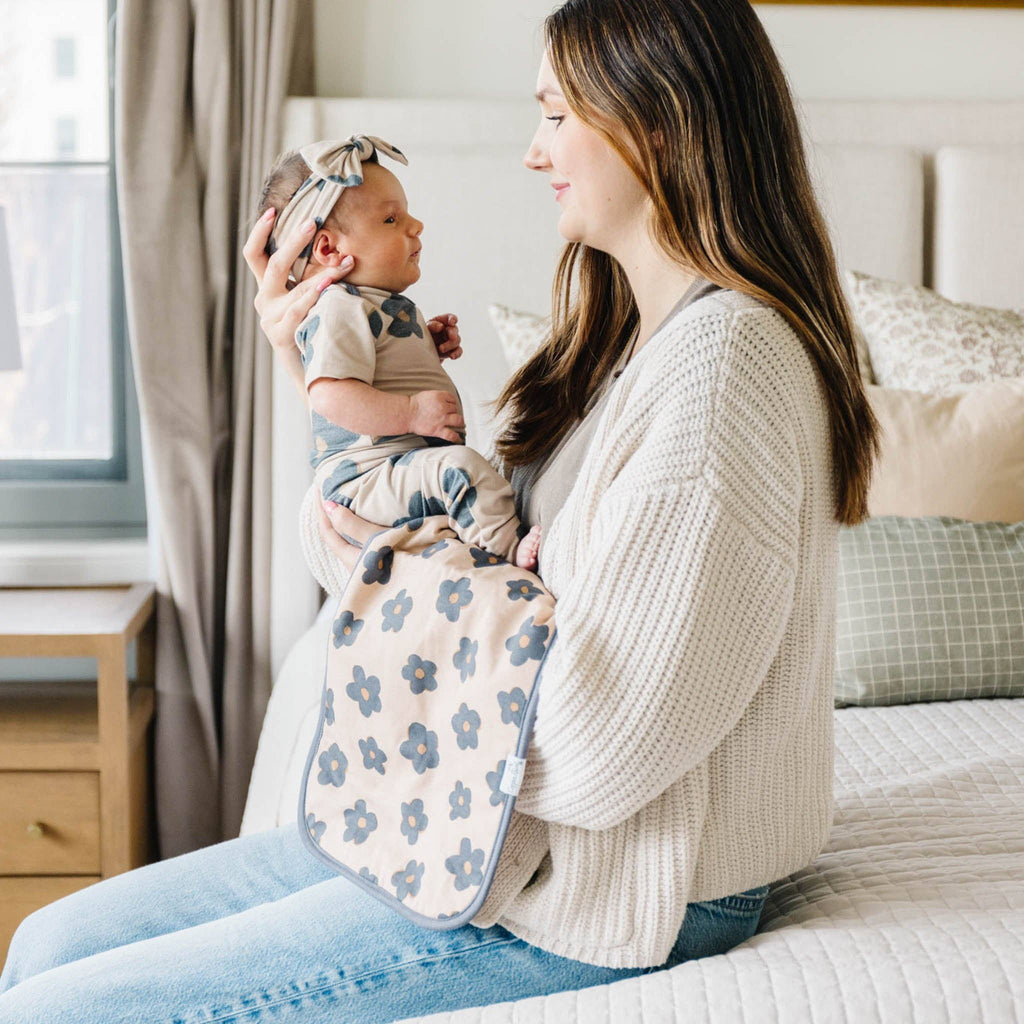 Burp Cloths - Gemma In Tan