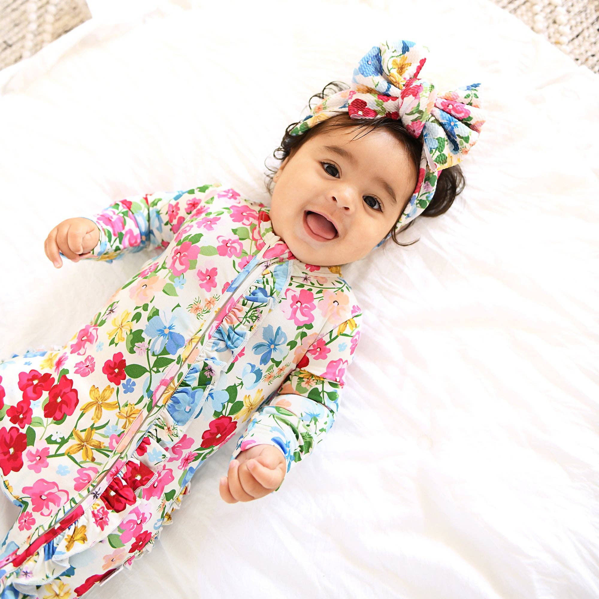 Kaylee Ruffle Zip Sleeper