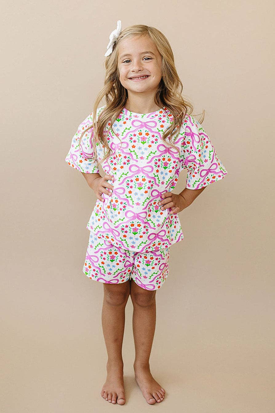 Shorts Set | Coquette Garden