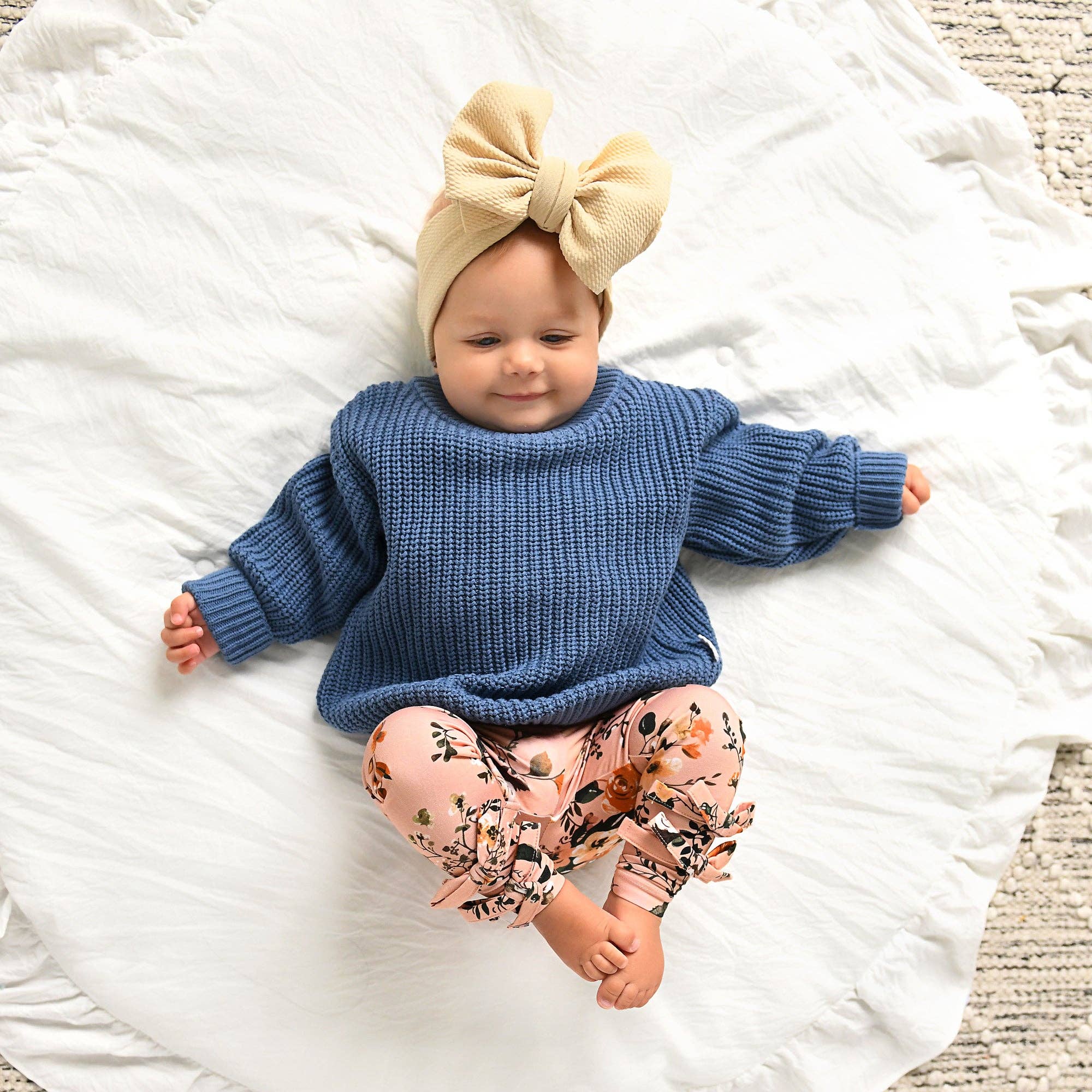 Knitted Sweater | Steel Blue