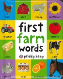 First Farm Words Book