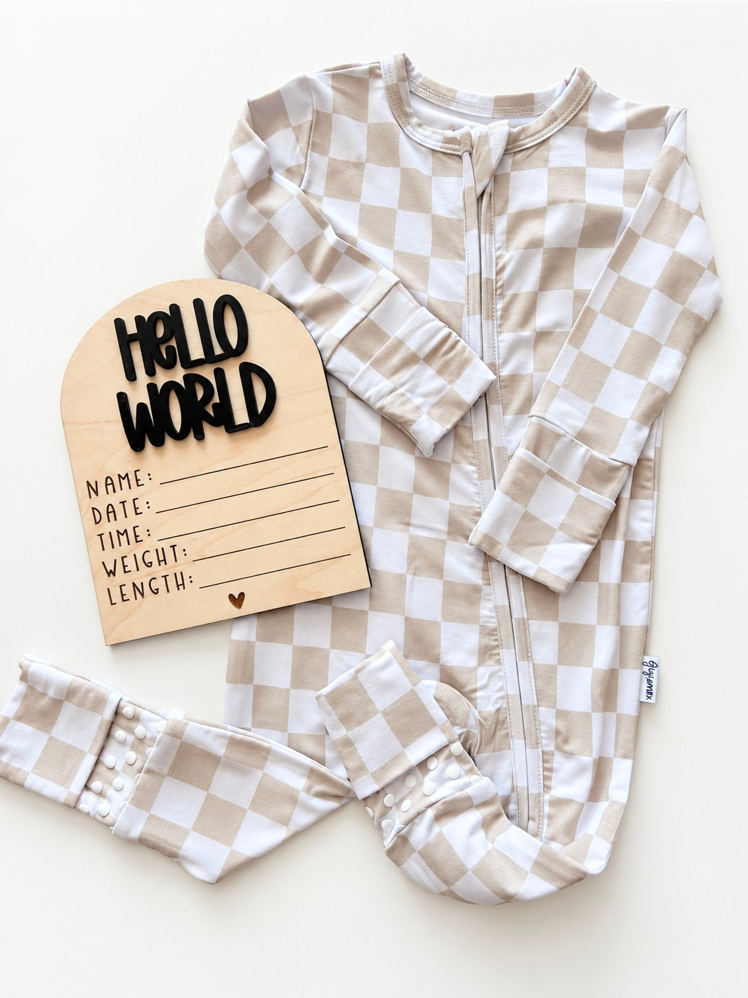 Hello World | New Born Announcement Sign