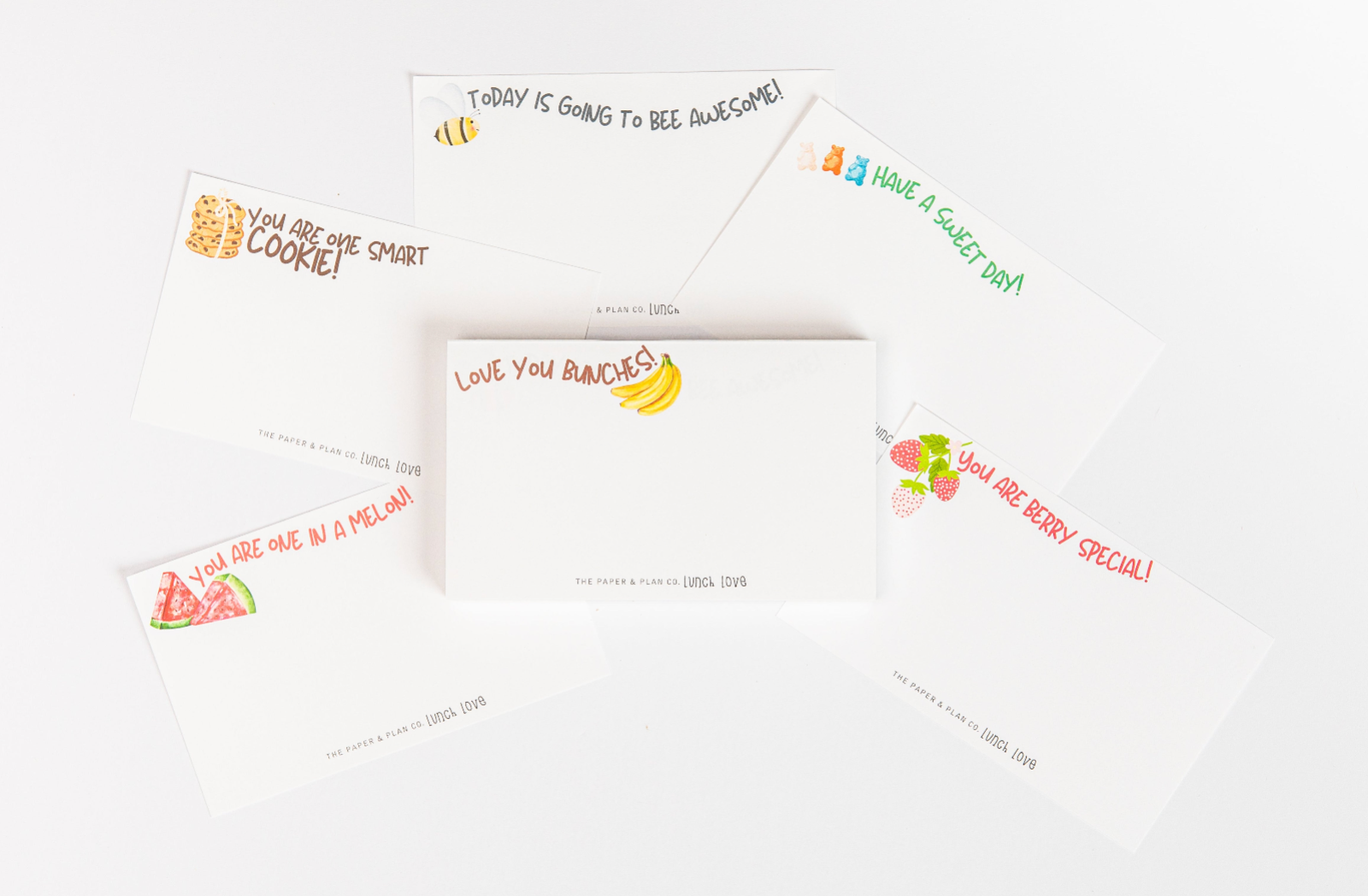 Kids Lunch Love Notes