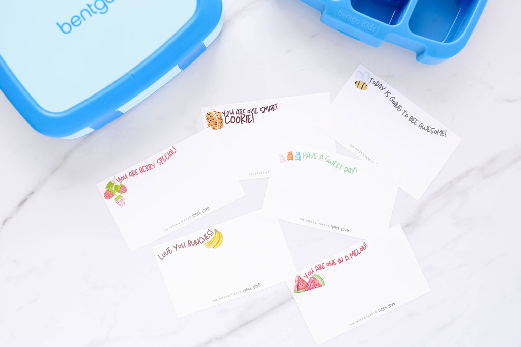 Kids Lunch Love Notes