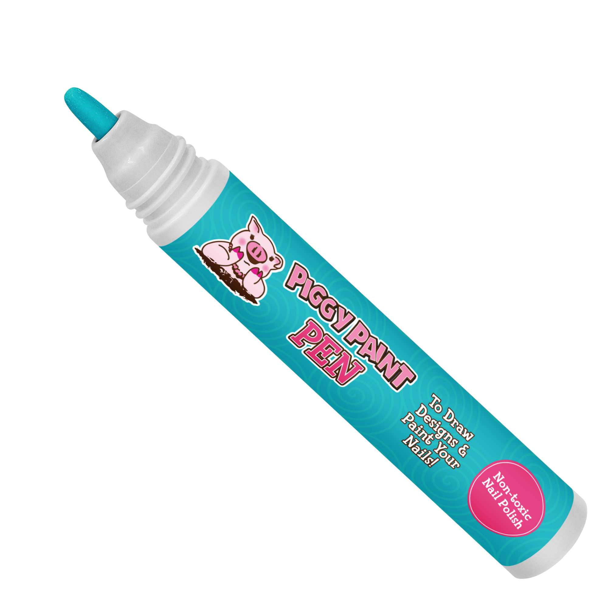 Piggy Paint Pen | Twirly Teal