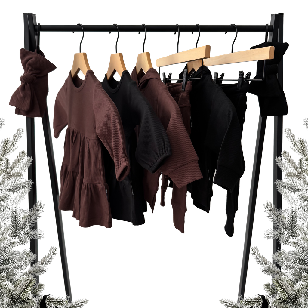 BAMBOO RIBBED HOODIE | COCOA