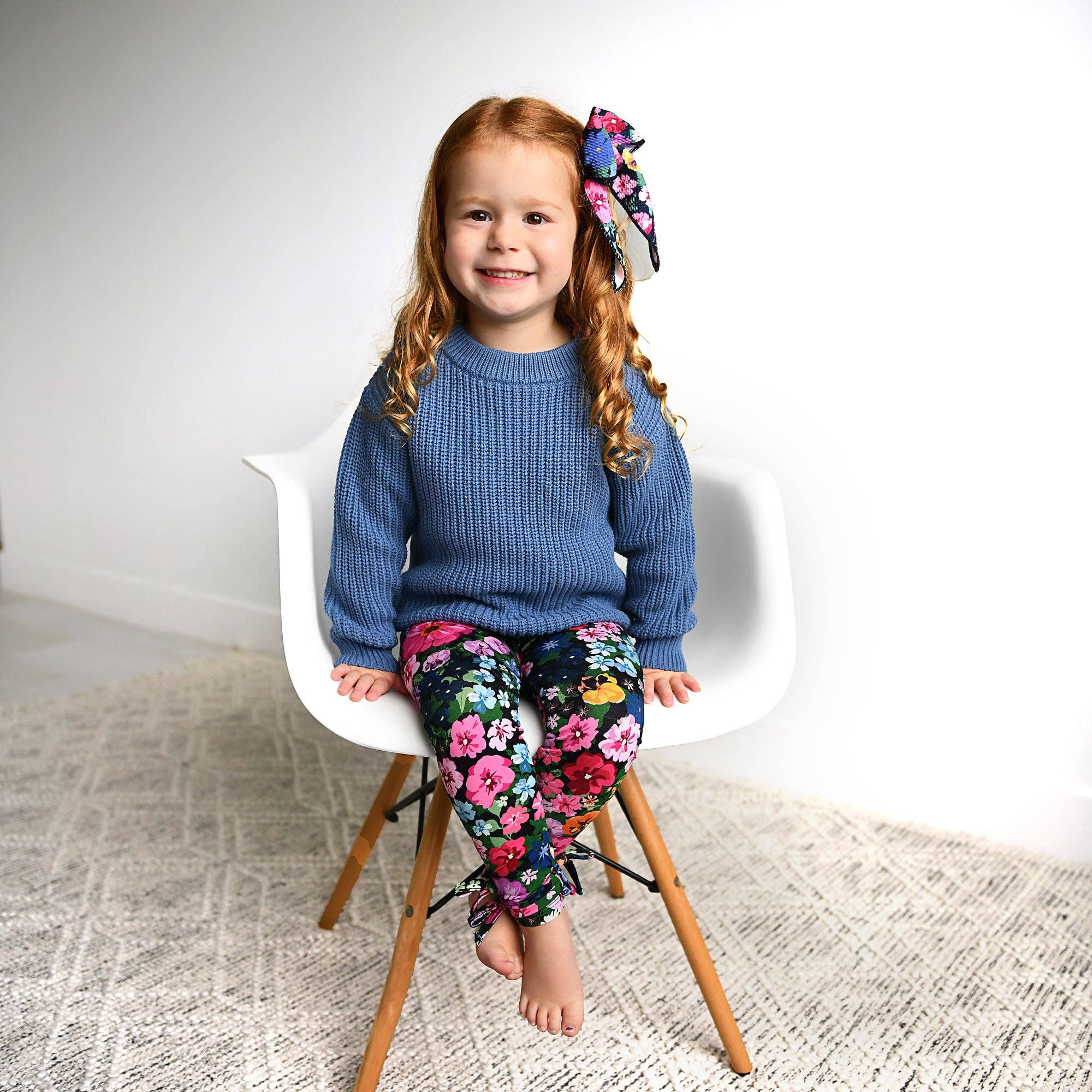 Knitted Sweater | Steel Blue
