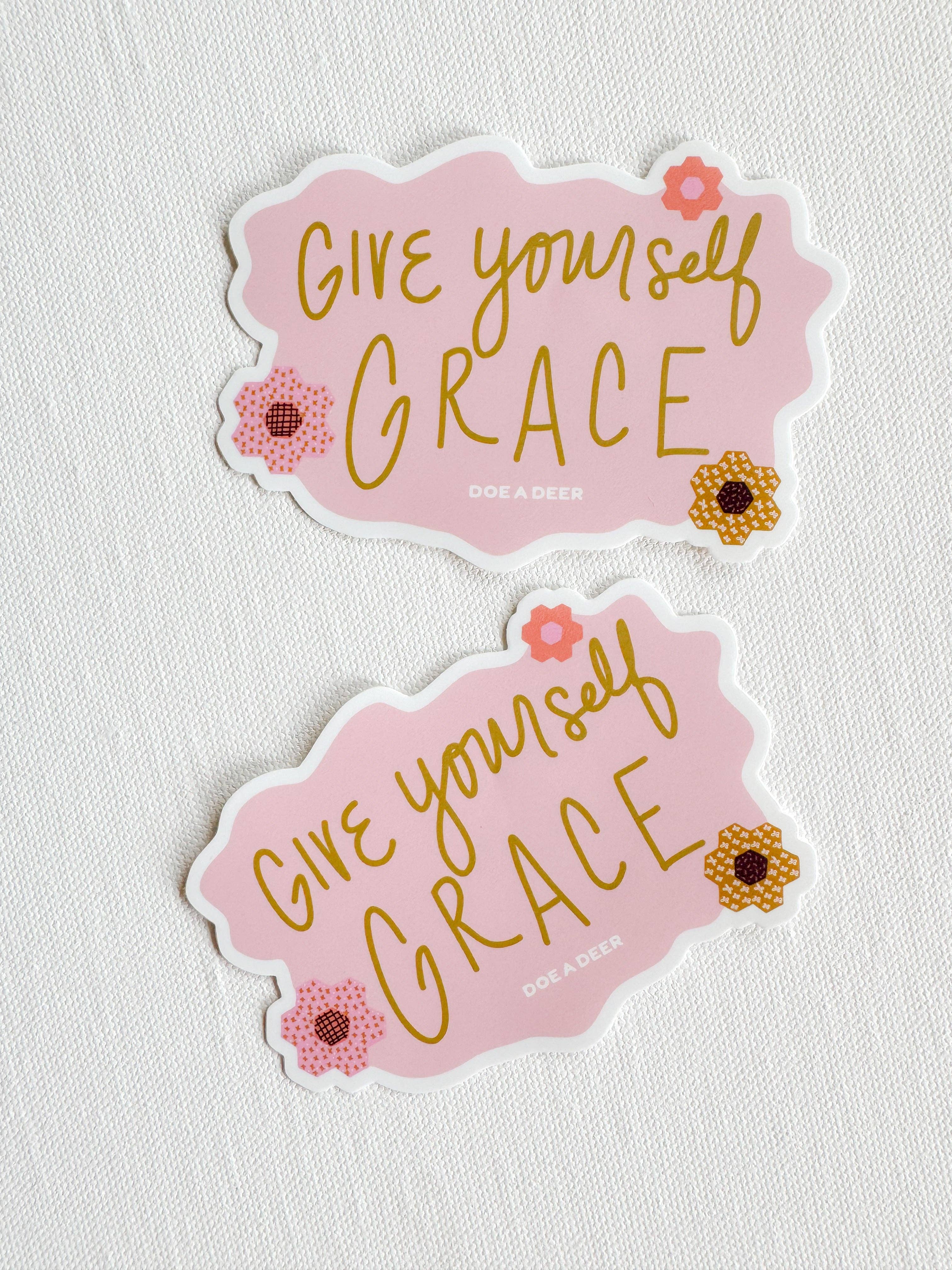 Give Yourself Grace Sticker