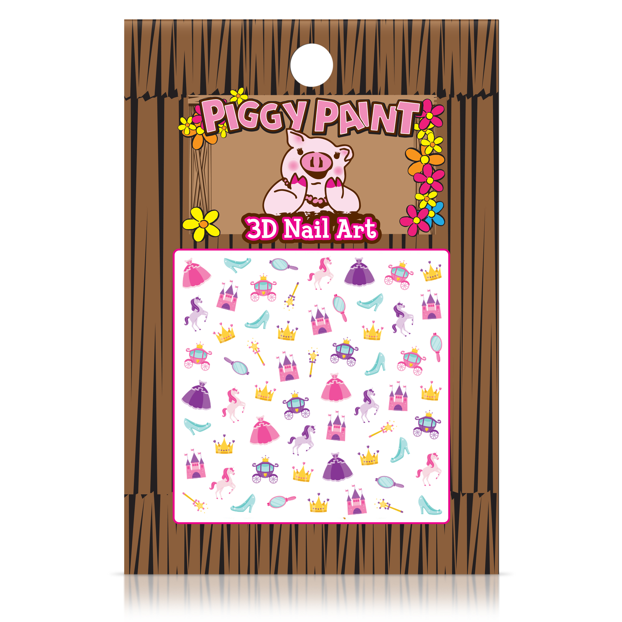 Princess Nail Art Piggy Paint Non-Toxic Nail Polish