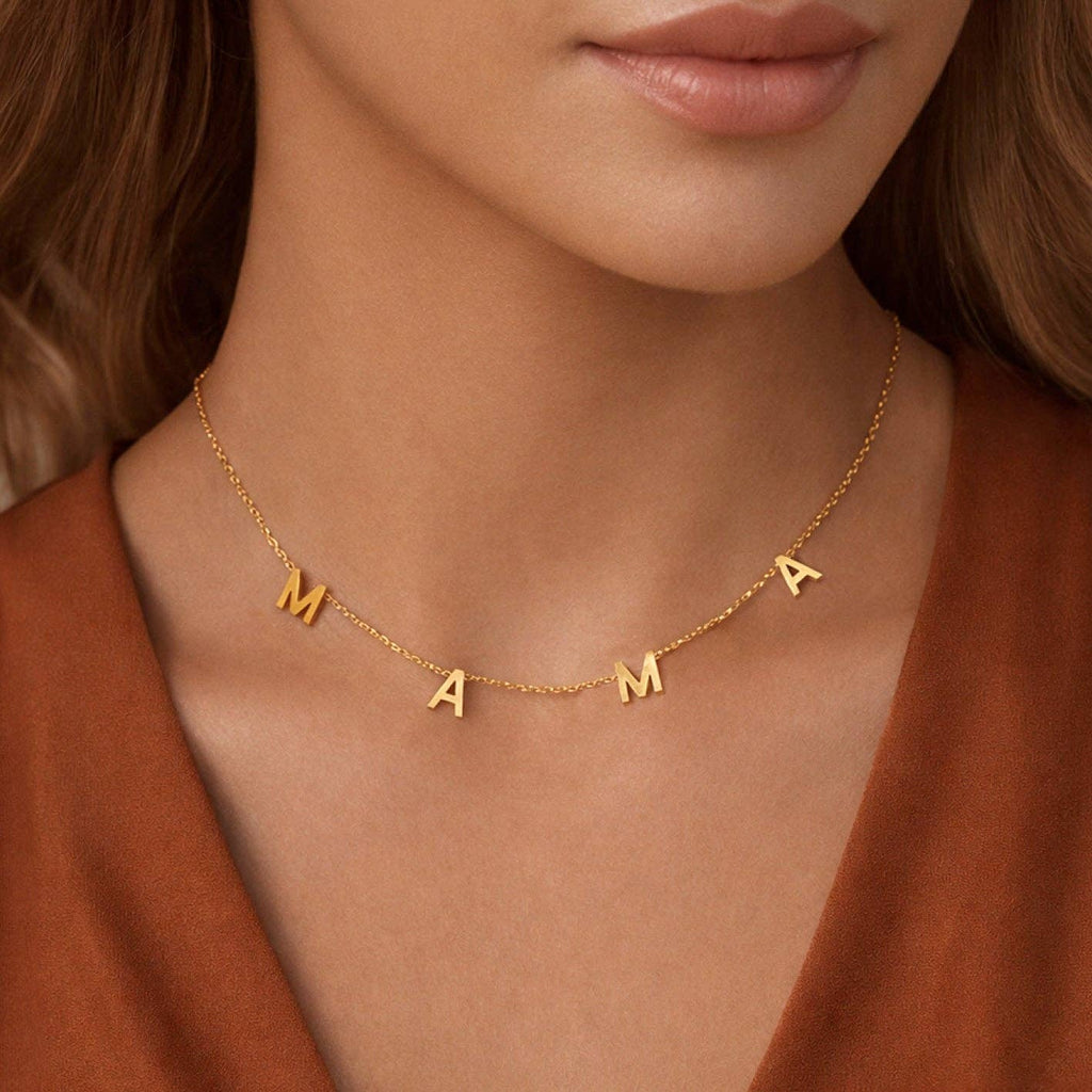 Mama Necklace | 18K Gold Plated