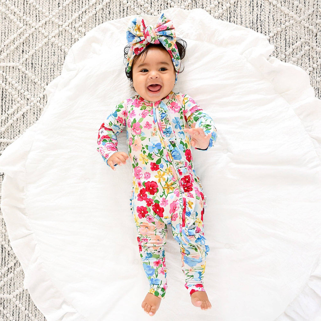Kaylee Ruffle Zip Sleeper