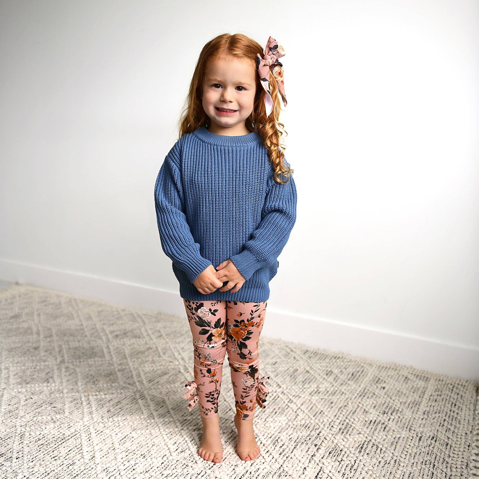 Knitted Sweater | Steel Blue