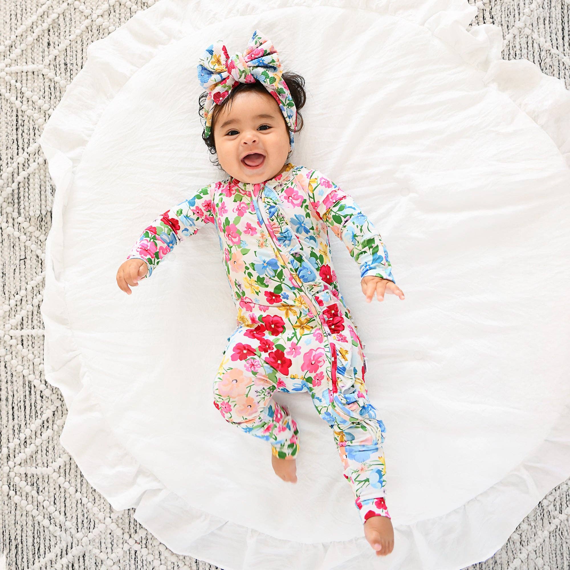 Kaylee Ruffle Zip Sleeper