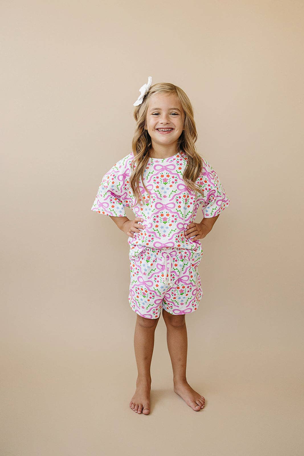Shorts Set | Coquette Garden