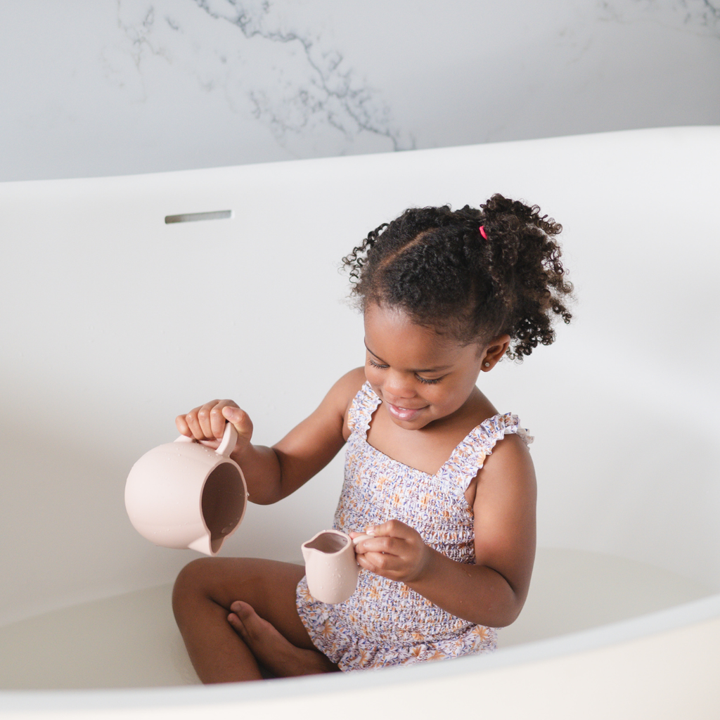 Silicone Tea Set - Petal | Kids Pretend Playset