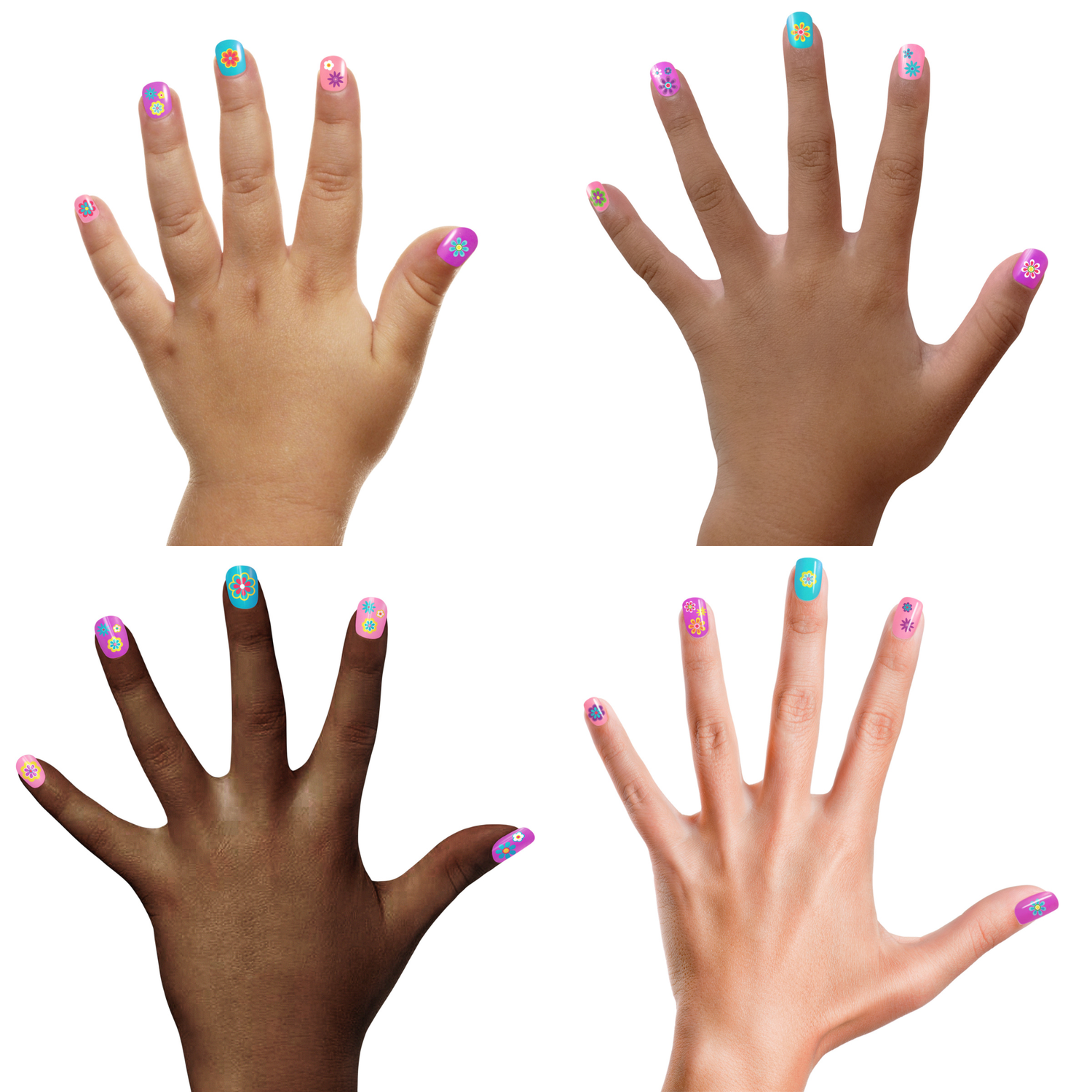 Press-on Nails  | Flower Power